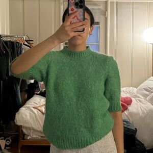Green vero moda knit chunky